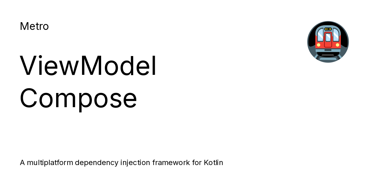 ViewModel Compose - Metro